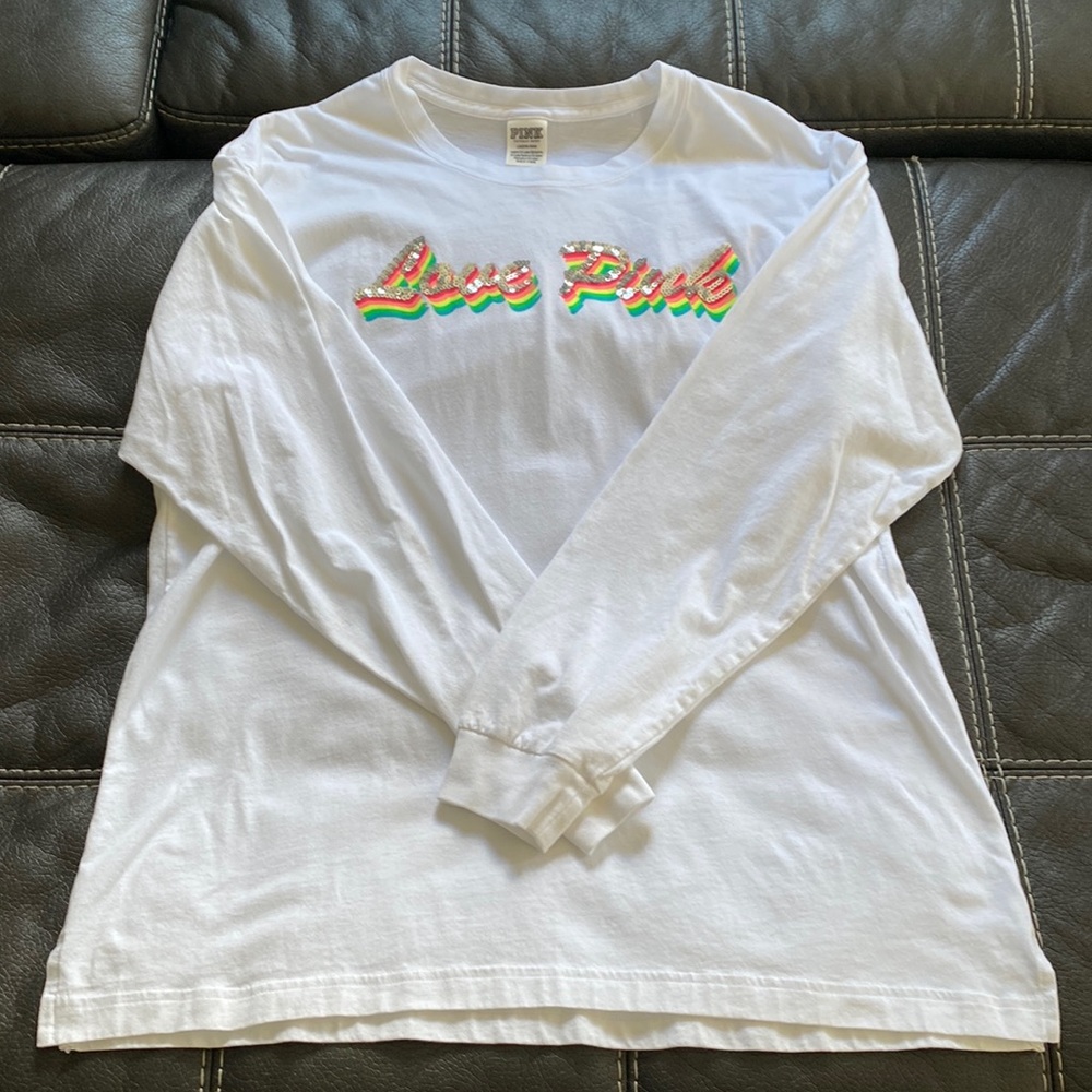 PINK Campus Long Sleeve T-Shirt